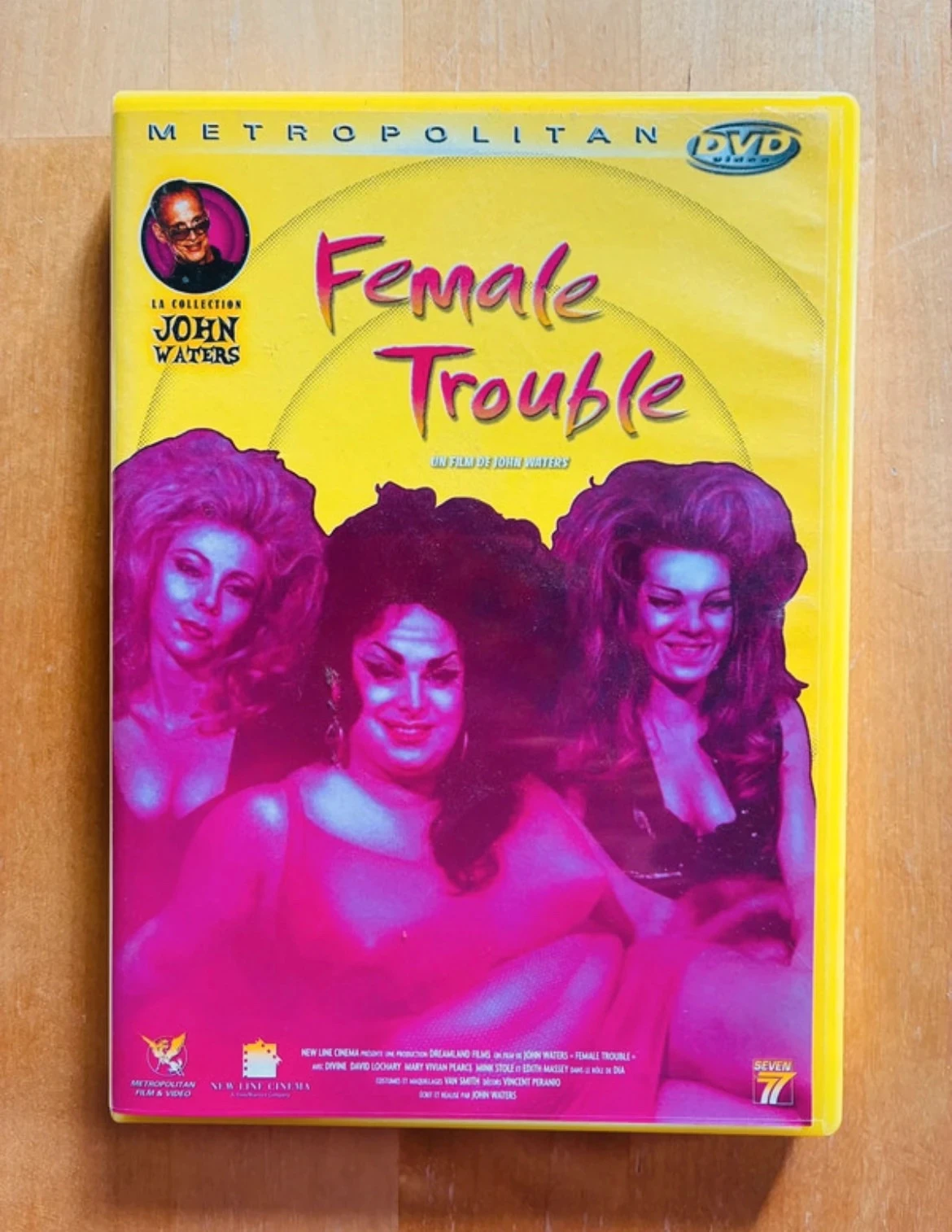 DVD Female Trouble de John Waters.